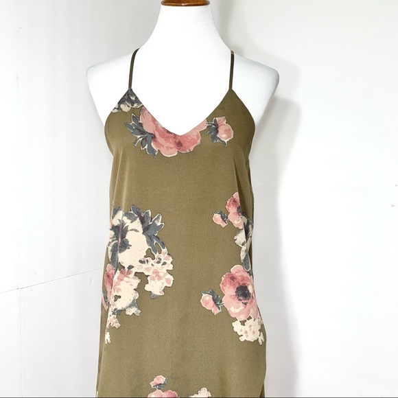SOLD-Free People Floral Mini Slip Dress - Picture 7 of 13